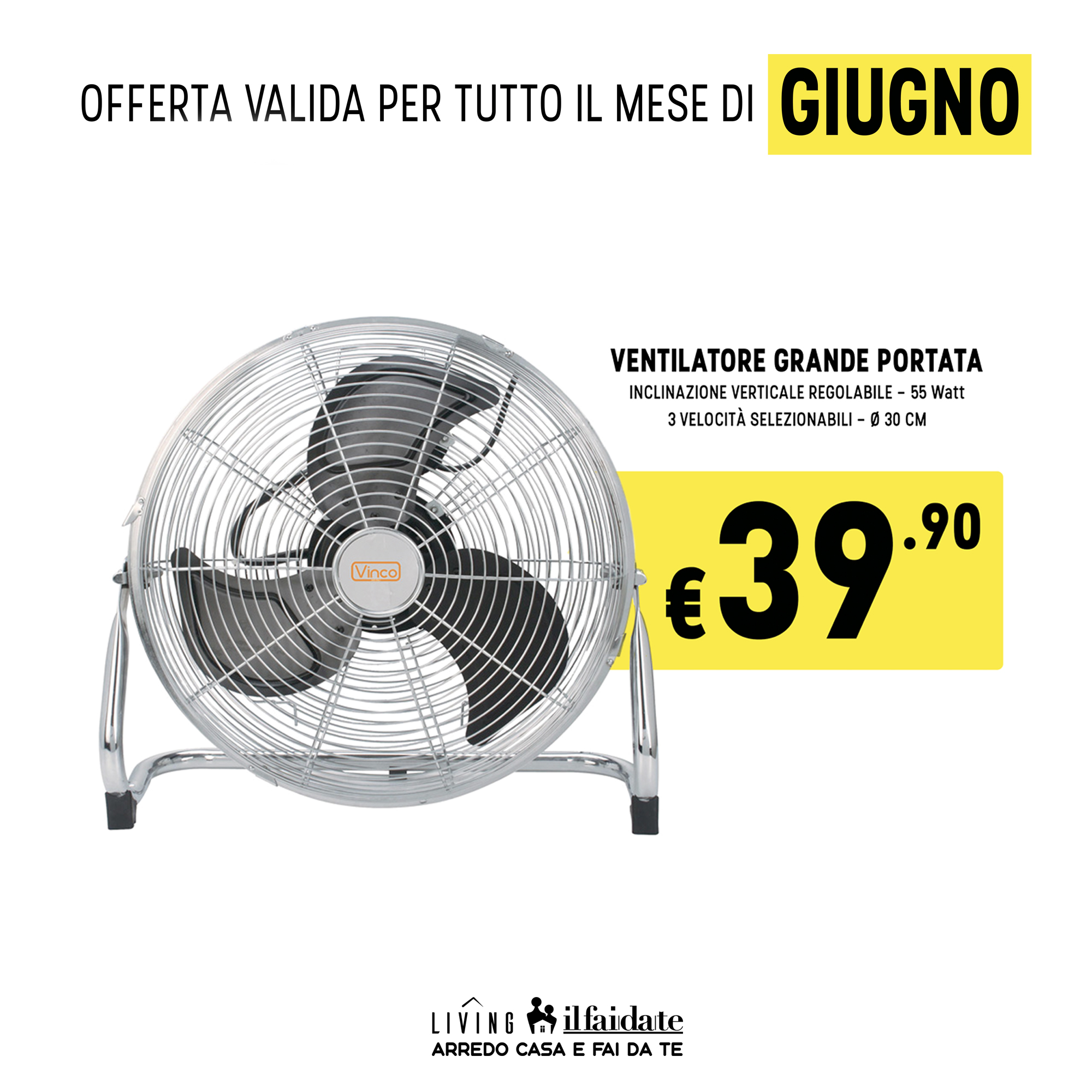 PROMOZIONE VENTILATORI – Living Il fai da te