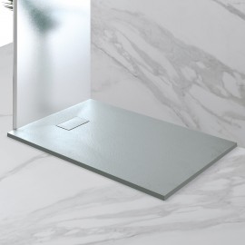 piatto doccia 80x120cm effetto pietra grigio – Living Il fai da te